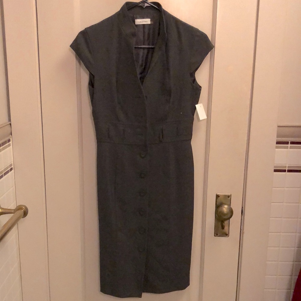 Calvin Klein short-sleeved dress